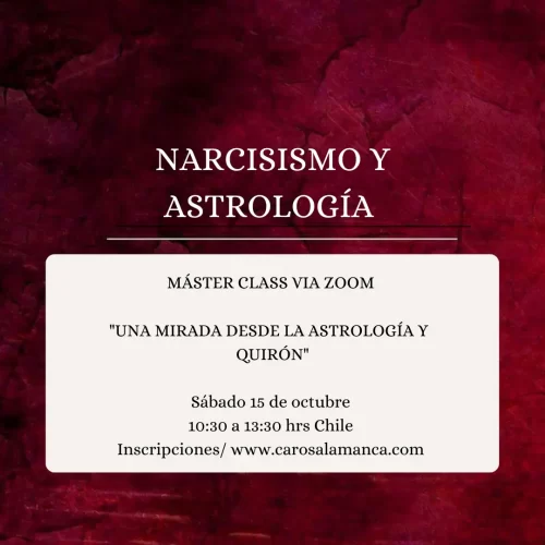 Master Class Narcisismo y Astrología